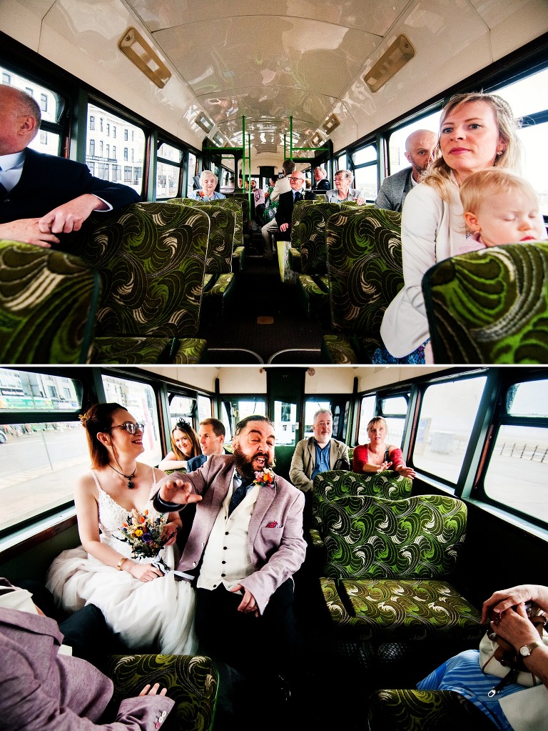 blackpool tram wedding